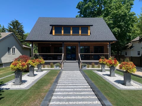 Property building, Garden view