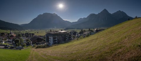 Property building, Natural landscape, Mountain view