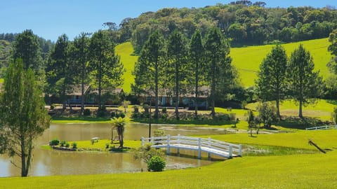 Facade/entrance, Garden, Mountain view