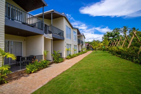 Property building, Garden view