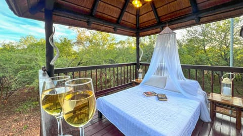 Patio, Bed, Garden, Balcony/Terrace, Garden view