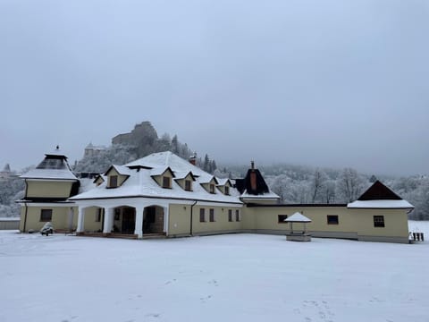Property building, Winter, Landmark view