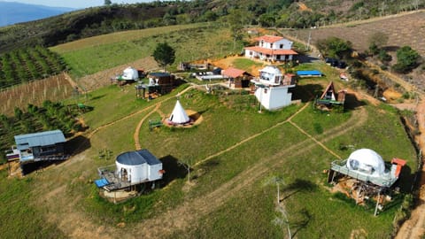 Property building, Natural landscape, Mountain view