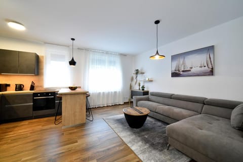 Kitchen or kitchenette, Living room