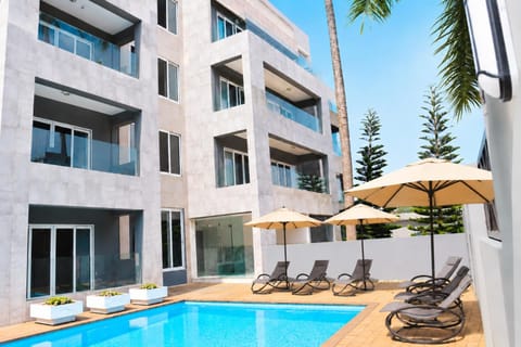 View (from property/room), Pool view, Swimming pool