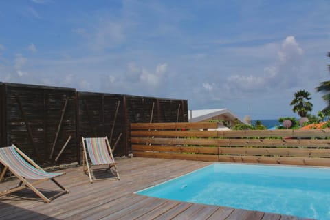 Patio, Sea view, Swimming pool