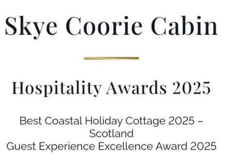 Skye Coorie Cabin Cabin in Scotland