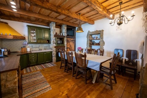 Kitchen or kitchenette, Dining area