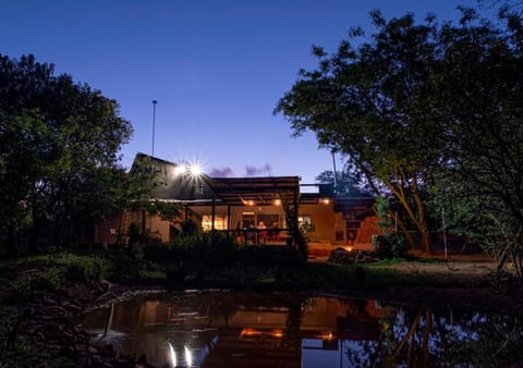 Property building, Sunset