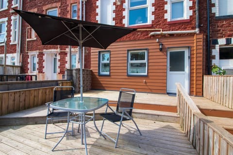 Property building, Patio