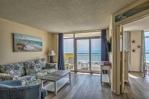Bay Watch Condo with Oceanfront Balcony and Beach View Apartment in Atlantic Beach