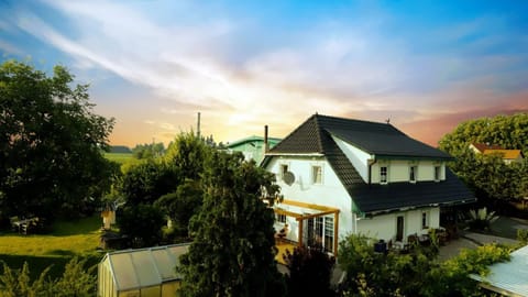 Property building, Sunset