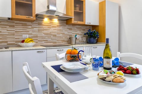 Living room, kitchen