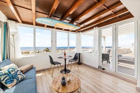 Patio, Living room, Sea view