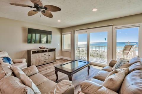 Living room, Seating area, Sea view
