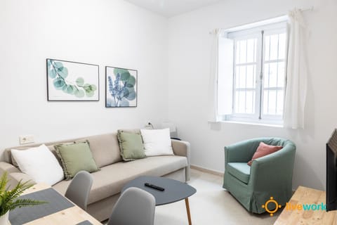Living room, air conditioner
