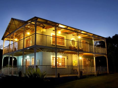 Property building, Sunset