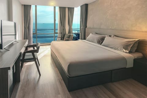 Bedroom, Sea view