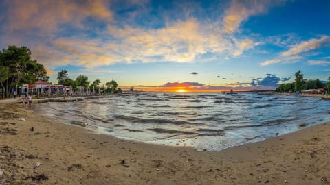 Nearby landmark, Sunset