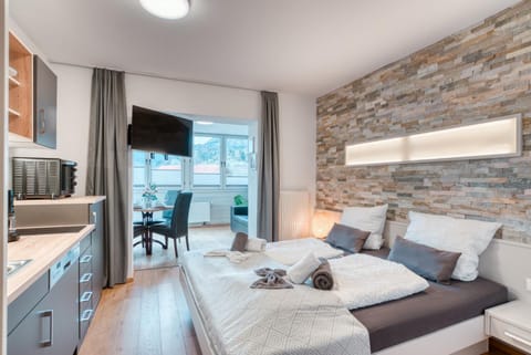 Kitchen or kitchenette, Living room, Photo of the whole room, Bedroom, minibar