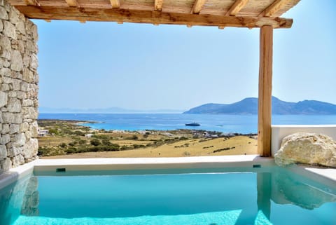 Pool view, Sea view, Swimming pool