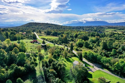 Day, Natural landscape, Bird's eye view, Mountain view