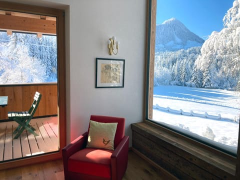 Winter, View (from property/room), Balcony/Terrace, Living room