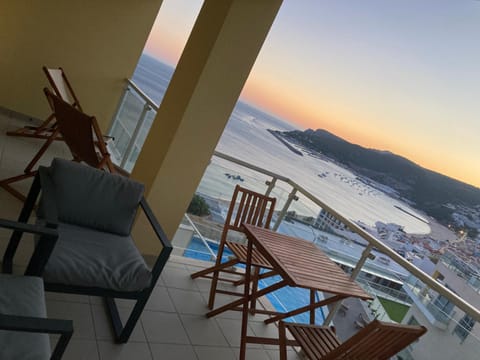 Balcony/Terrace, Beach, City view, Pool view, Sea view, Swimming pool