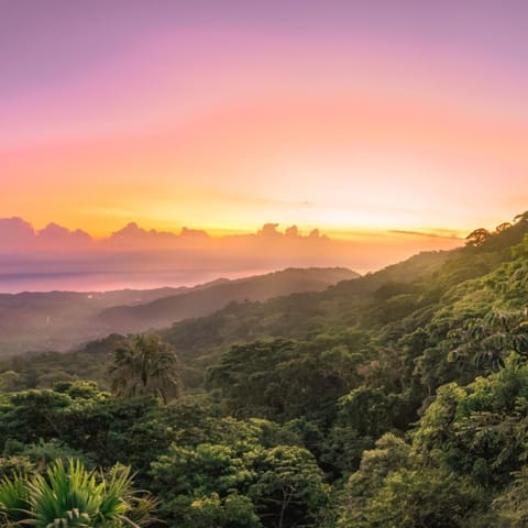 Natural landscape, Sunrise
