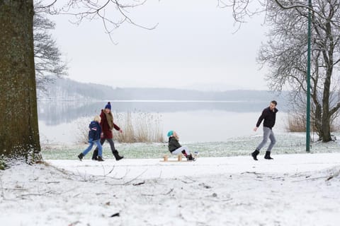 Day, Winter, Garden view, Lake view, Family