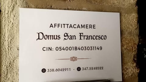 Domus San Francesco Bed and Breakfast in Assisi