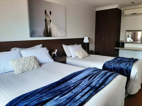 Bedroom, air conditioner