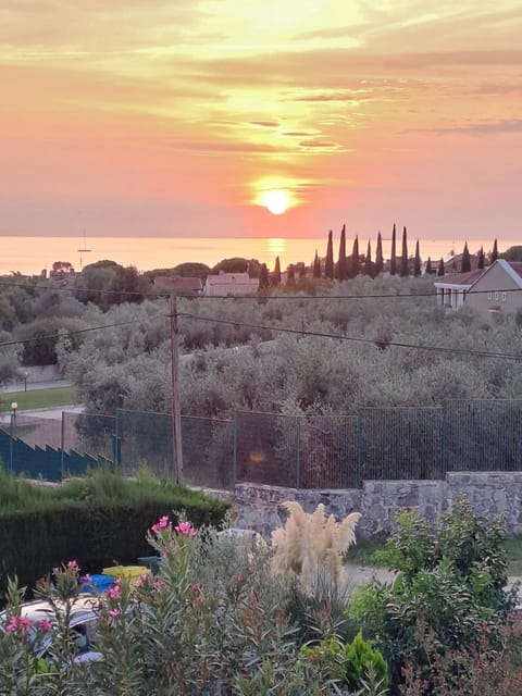 Natural landscape, Sea view, Sunset