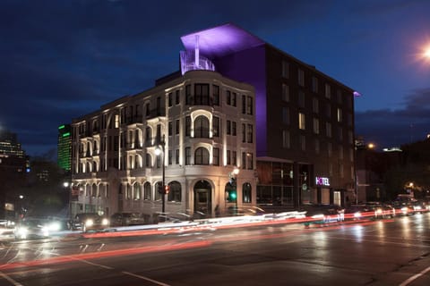 Property building, Night