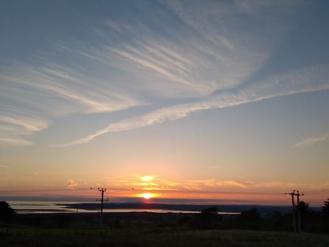 Natural landscape, Beach, Sunset