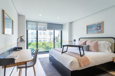 Bed, Balcony/Terrace, Bedroom