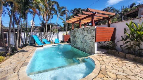 Patio, Garden, Garden view, Pool view, Swimming pool, sunbed