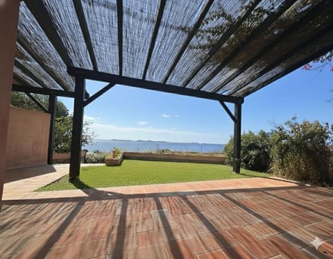 Patio, Day, Natural landscape, View (from property/room), Balcony/Terrace, Sea view