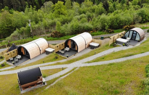 Highland Premier Glamping Pods House in Scotland