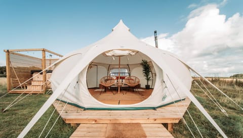 Bamburgh Under Canvas Luxury tent in England