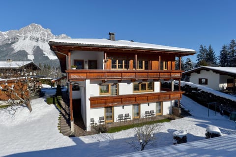 Property building, Natural landscape, Winter, Mountain view