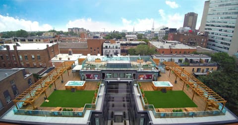 Bird's eye view, Swimming pool