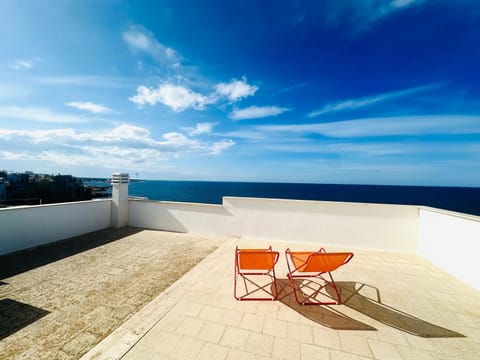 Day, Natural landscape, View (from property/room), Balcony/Terrace, Balcony/Terrace, Sea view, sunbed