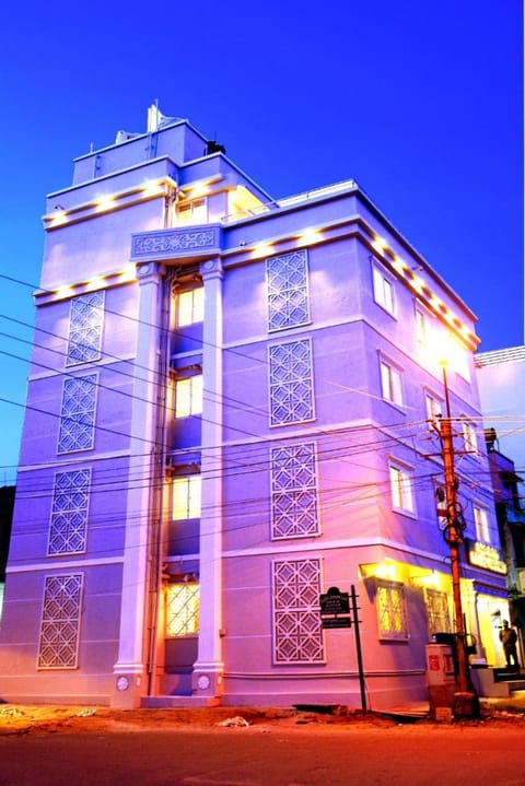 Property building, Sunset
