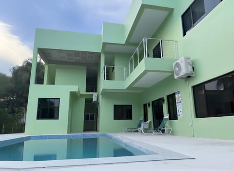 Property building, Pool view, Swimming pool