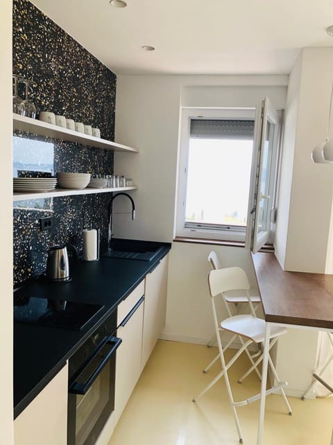 Kitchen or kitchenette, kitchen