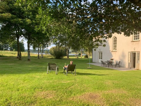 Property building, Garden, Lake view