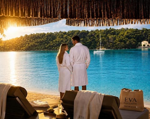 Day, People, Natural landscape, Summer, Beach, Guests, Sea view, Location, Sunrise, sunbed