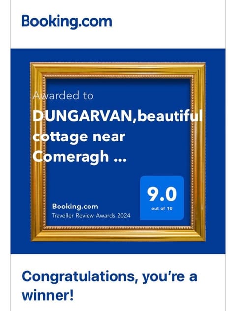 DUNGARVAN,beautiful cottage near Comeragh Mountains House in County Waterford