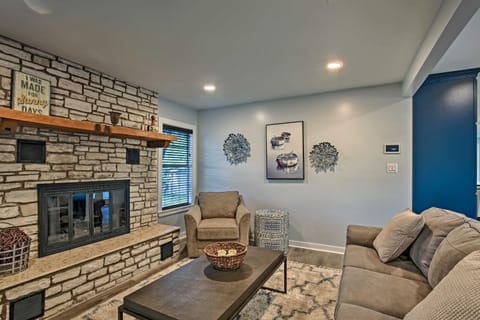 Kerrville Escape with Direct River Access and Views! House in Kerrville